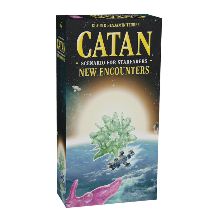 CATAN Starfarers New Encounters SCENARIO EXPANSION - Tres emocionantes misiones galácticas. Juego de mesa de estrategia, juego familiar para niños y adultos, a partir de 12 años, 3-4 jugadores