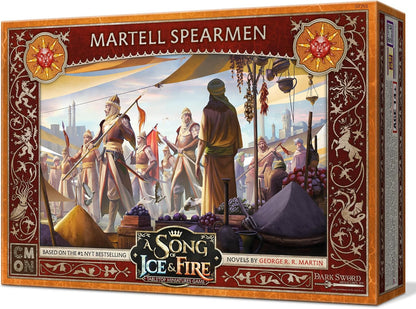 A Song of Ice and Fire Tabletop Miniatures Game Martell Spearmen Unit Box | Strategy Game for Teens and Adults | Ages 14+ | 2+ Players | Average Playtime 45-60 Minutes | Made by CMON