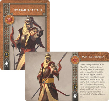 A Song of Ice and Fire Tabletop Miniatures Game Martell Spearmen Unit Box | Strategy Game for Teens and Adults | Ages 14+ | 2+ Players | Average Playtime 45-60 Minutes | Made by CMON