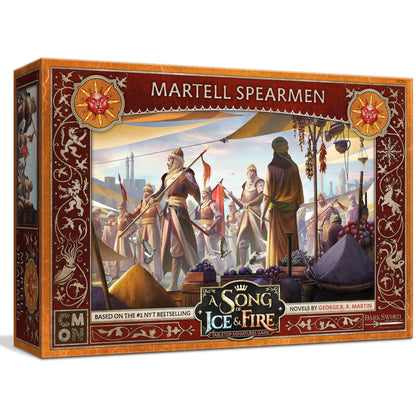 A Song of Ice and Fire Tabletop Miniatures Game Martell Spearmen Unit Box | Strategy Game for Teens and Adults | Ages 14+ | 2+ Players | Average Playtime 45-60 Minutes | Made by CMON