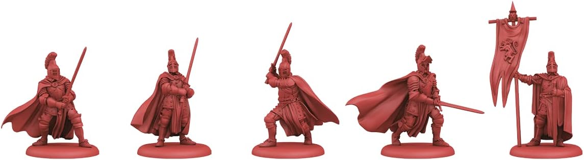 CMON A Song of Ice & Fire – Red Rocks | Expansion | Tabletop | 2 Players | From 14+ Years | 45+ Minutes | German | Multilingual Red skirts 3. Lennister Erweiterung