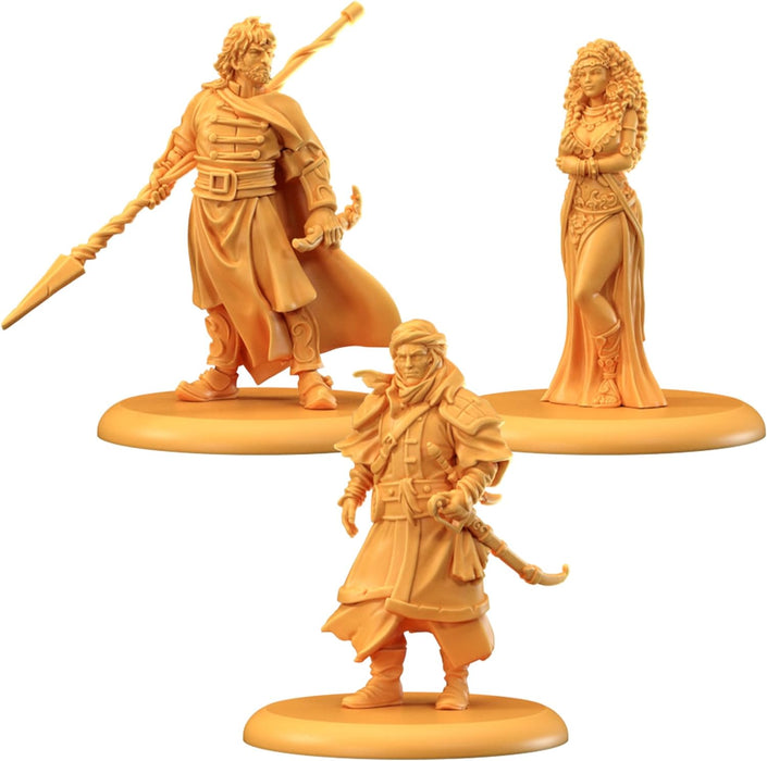 A Song of Ice and Fire Tabletop Miniatures Game Martell Heroes Set 2 | Strategy Game for Teens and Adults | Ages 14+ | 2+ Players | Average Playtime 45-60 Minutes | Made by CMON