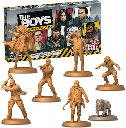 Zombicide The Boys Character Pack #2 - Survivors from The Boys for Epic Zombie Action! Cooperative Board Game for Ages 14+, 1-6 Players, 60 Minute Playtime, Made by CMON