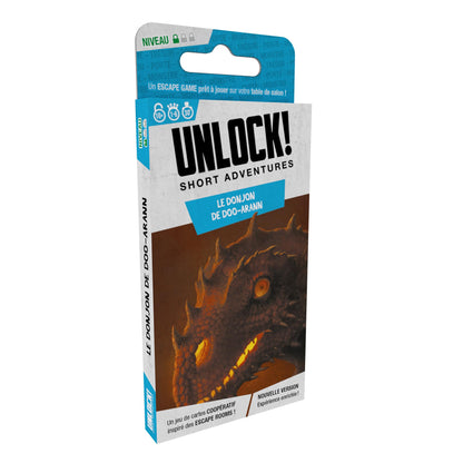 Space Cowboys Unlock! Short Adventures 2: The Awakening of The Mummy - Immersive Escape Room Card Game for Kids and Adults, Ages 10+, 1-6 Players, 30 Minute Playtime, Made