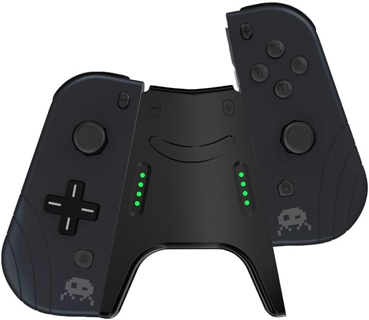 Freaks And Geeks - Wireless Controller for Nintendo Switch - Duo pro pack- Joy con type - Black