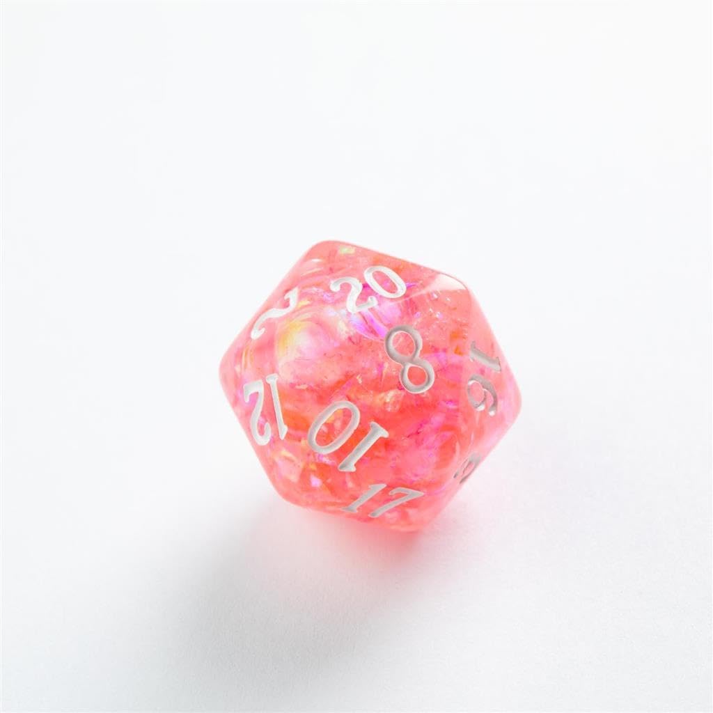 Set de Dados para rol Peach (7pcs