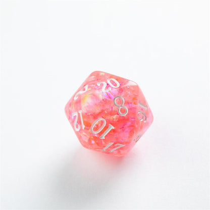 Set de Dados para rol Peach (7pcs