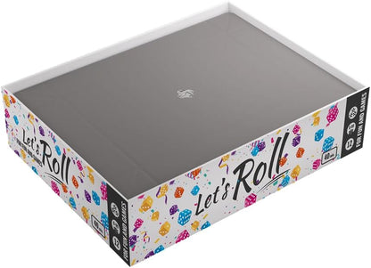 Magnetic Dice Tray Rectangular Black/Gray