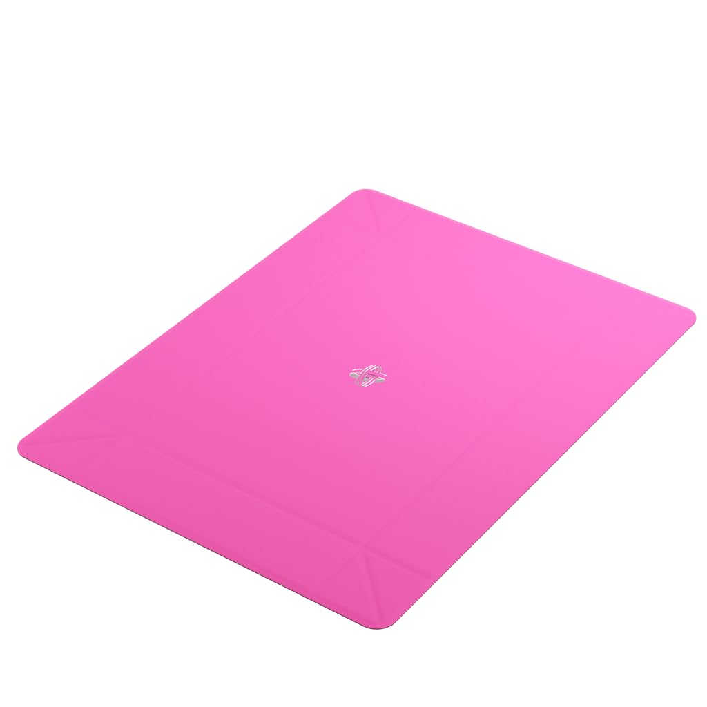 Magnetic Dice Tray - Take Control of Your Roll! Compact and Versatile Dice Tray for Tabletop Games and Board Games, Rectangular Shape, Black/Pink Color, Made by Gamegenic