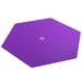 Magnetic Dice Tray - Take Control of Your Roll! Compact and Versatile Dice Tray for Tabletop Games and Board Games, Hexagonal Shape, Black/Purple Color, Made by Gamegenic