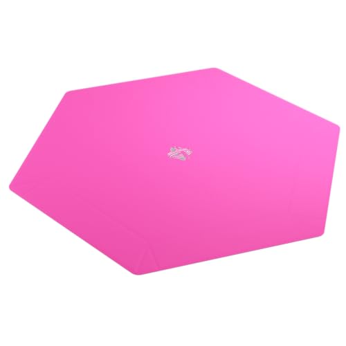 Magnetic Dice Tray Hexagonal: Black/Pink