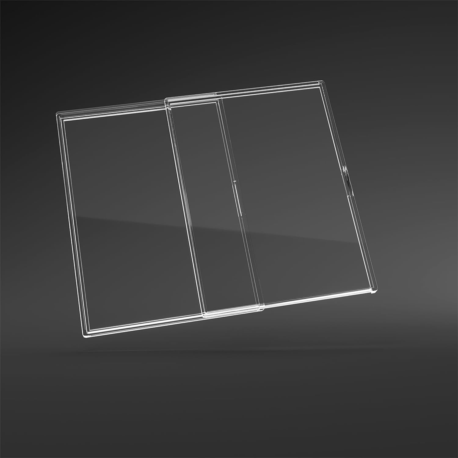 Slide Card Cases - Premium Hard-Shell Card Holders with Innovative Slide-Lock Mechanism (12 Pack), Designed for Standard Sized Trading Cards, Great for LCGs and TCGS, Made by Gamegenic