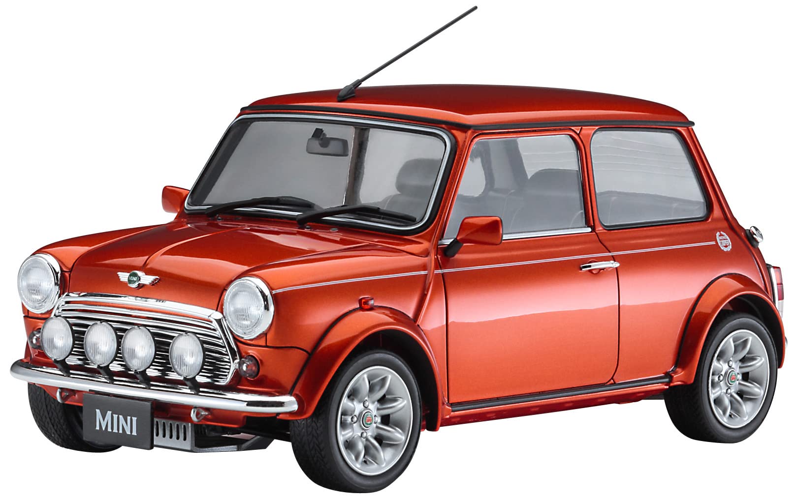 Hasegawa HC57 1/24 Mini Cooper Sports Pack, 1998 Model Kit, Multi-Colour