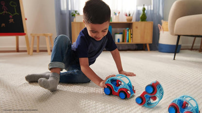 Marvel's Spidey and His Amazing Friends POWER ROLLERS (SPIDEY) - 6-Inch Pull Back Flipping Car - Toys Featuring Your Friendly Neighbourhood Spideys