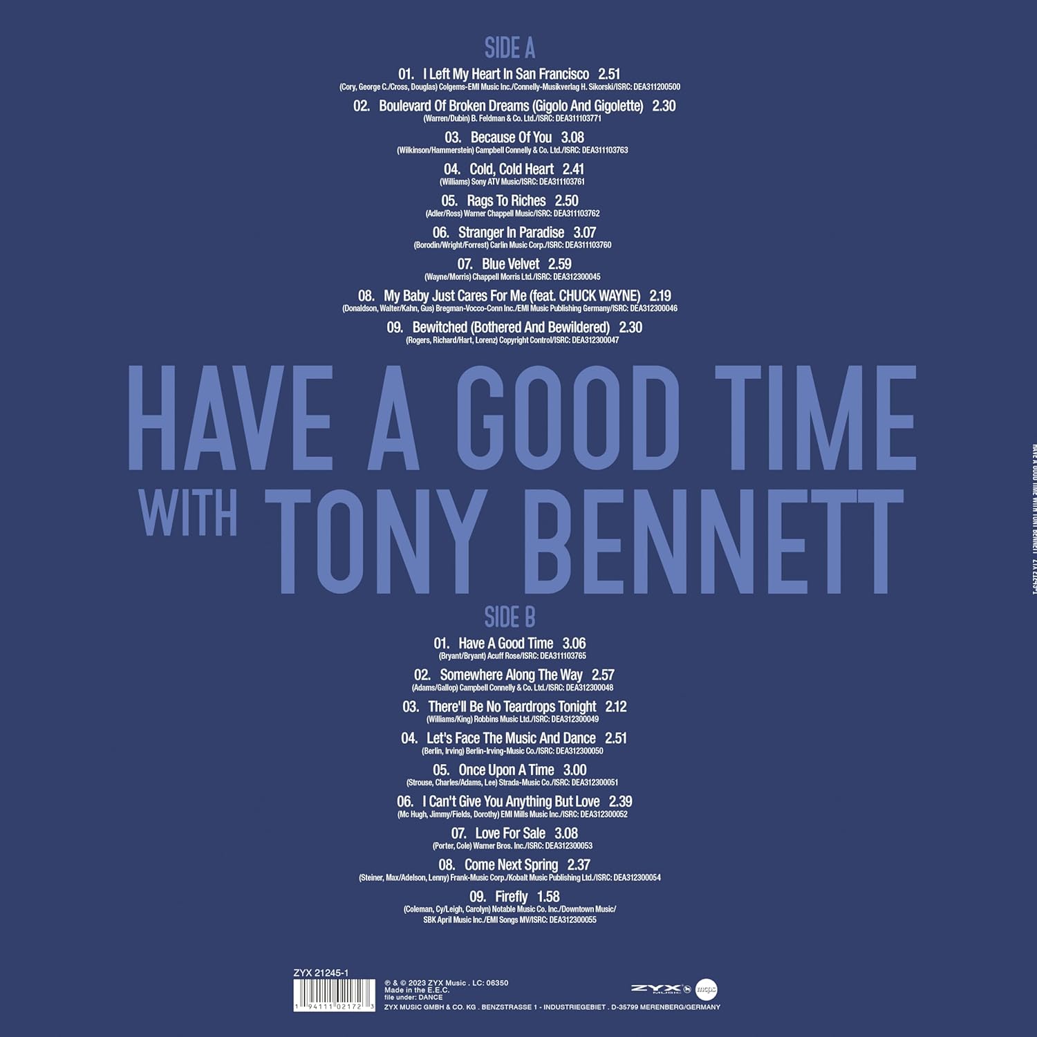 Have A Good Time With Tony Ben