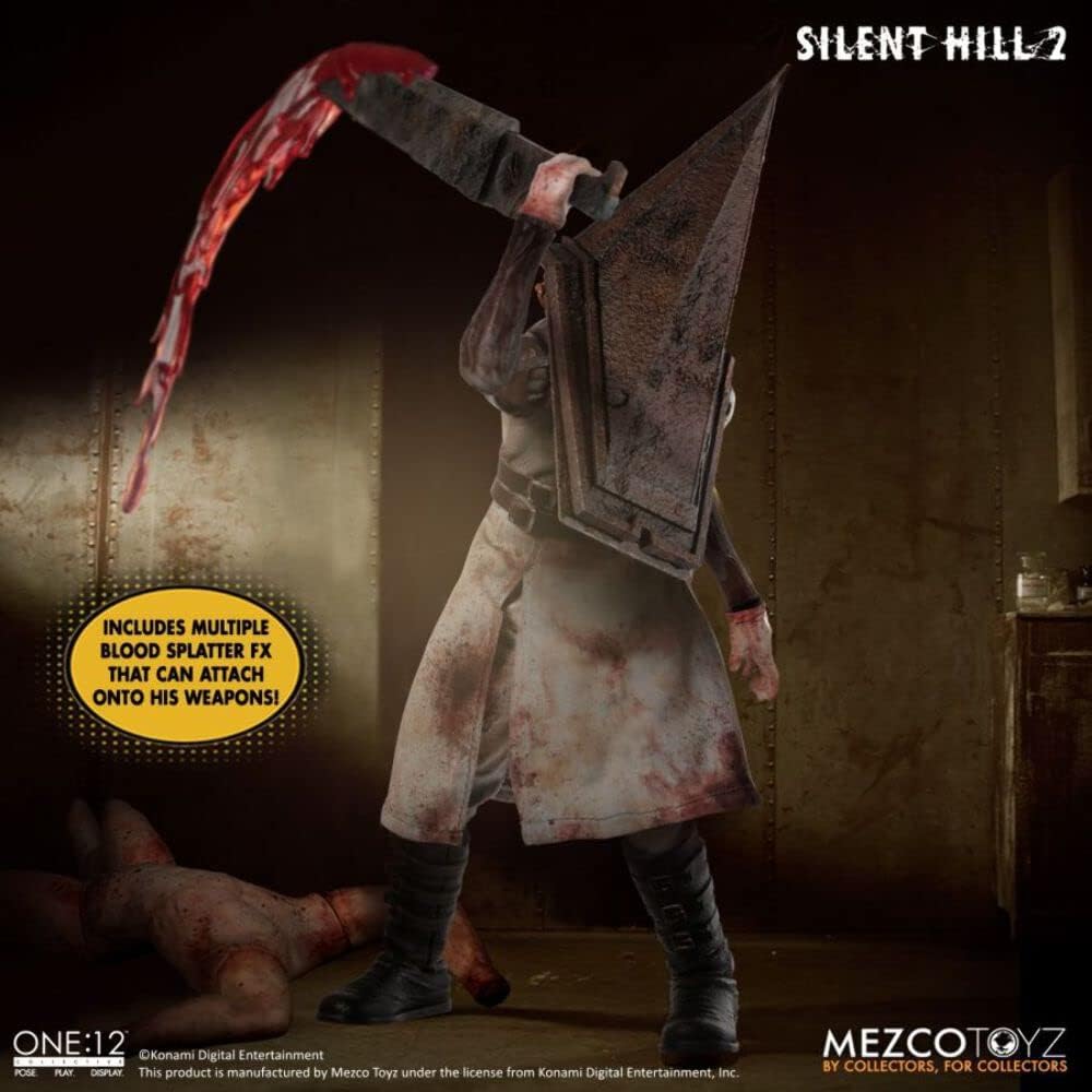Mezco Toys Silent Hill 2 figurine 1/12 Red Pyramid Thing 17 cm