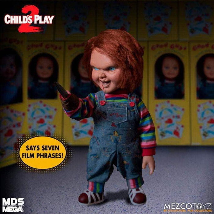 Mezco Designers Series Mega Scale - Child's Play - Talking Menacing Chucky