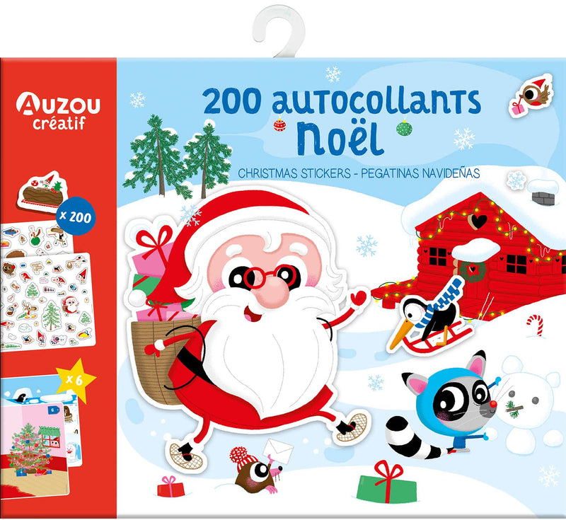 200 CHRISTMAS STICKERS