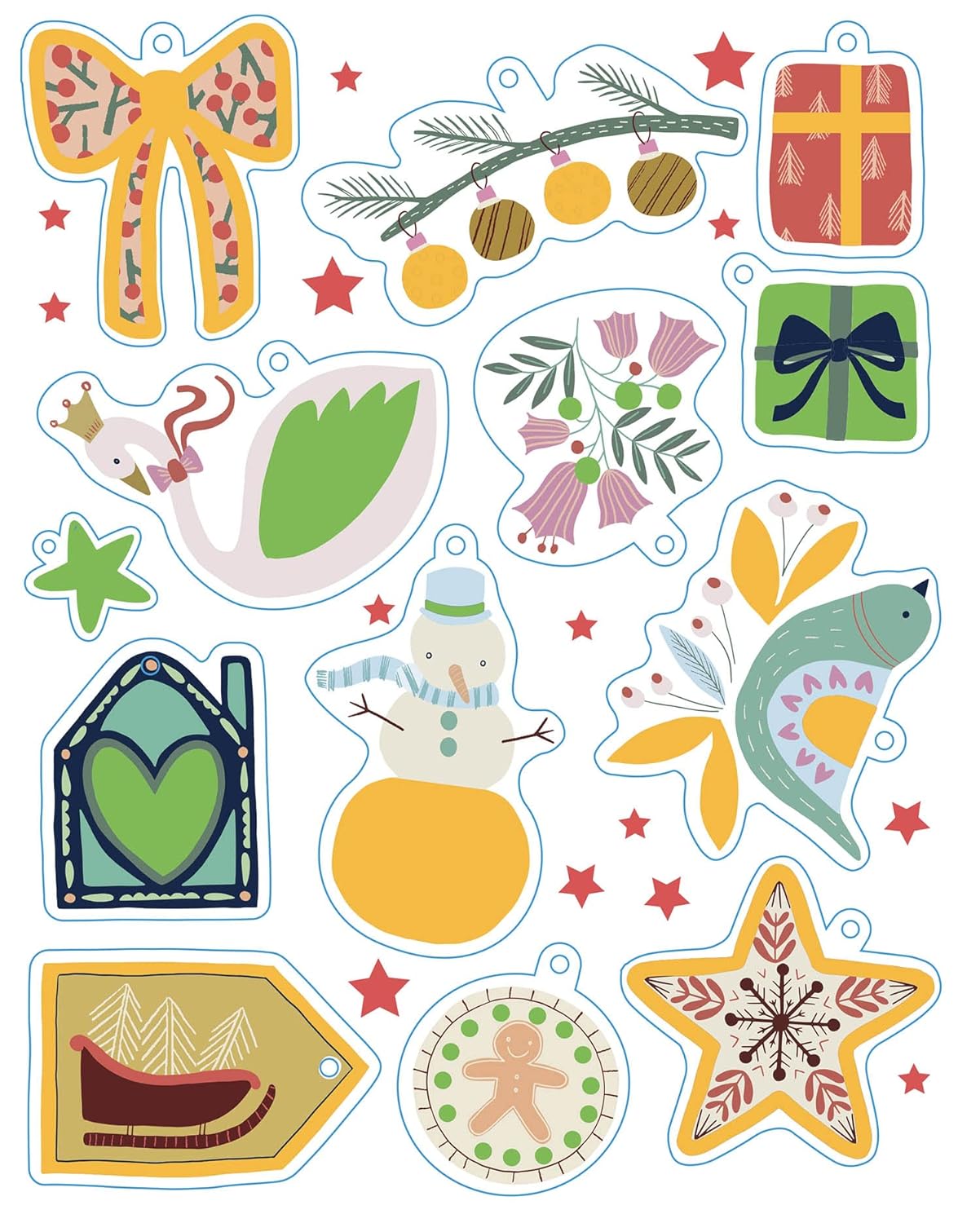 MES JOLIES DÉCORATIONS À PAILLETER ET À GRATTER - HIVER MAGIQUE