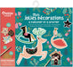 MES JOLIES DÉCORATIONS À PAILLETER ET À GRATTER - HIVER MAGIQUE