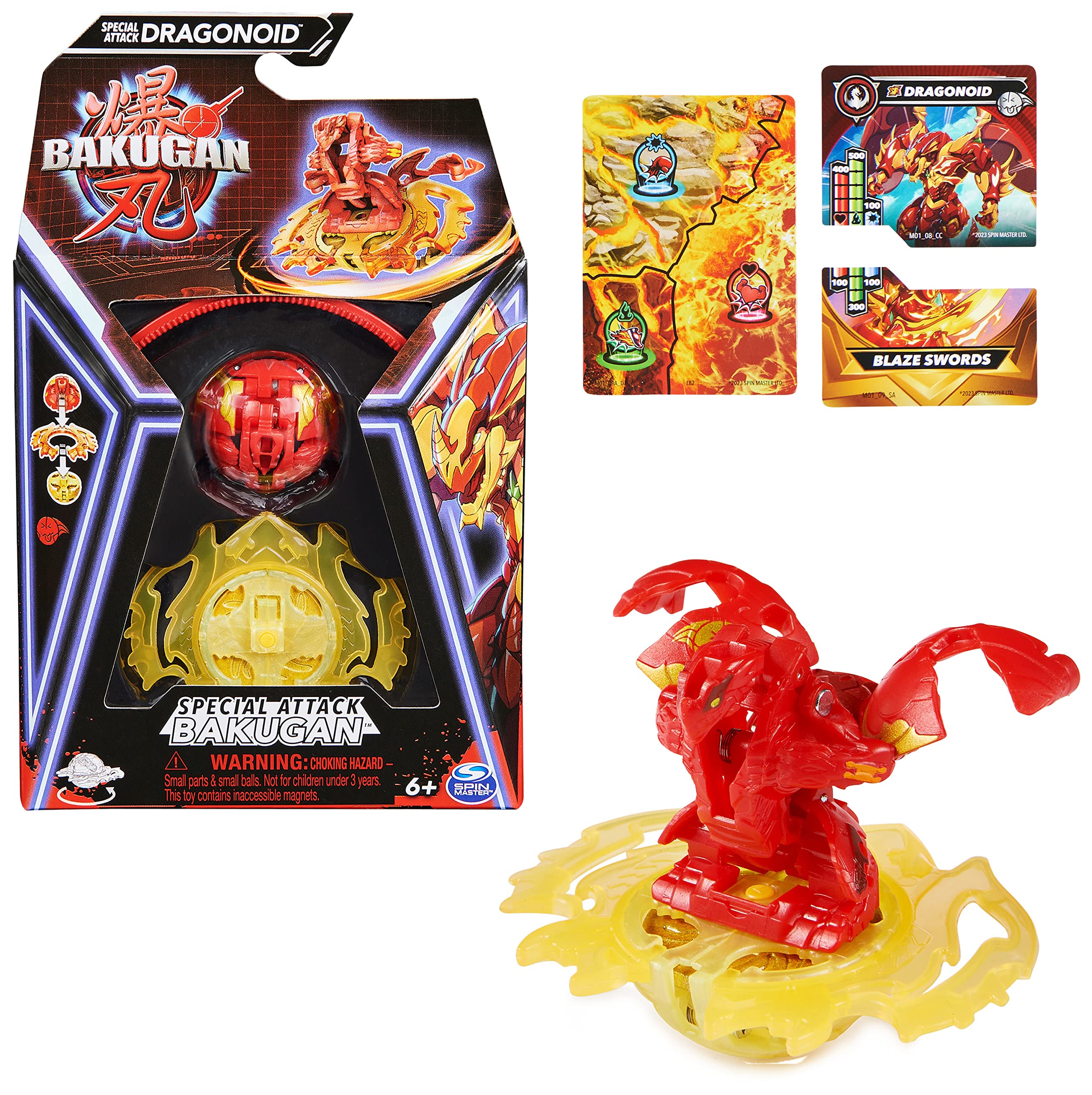 BAKUGAN 6066715 Revolution' 2023 Special Attack Pack of 1, Individually Assembled Action Figure with Character Card to Collect, Different Variations, for Children from 6 Years