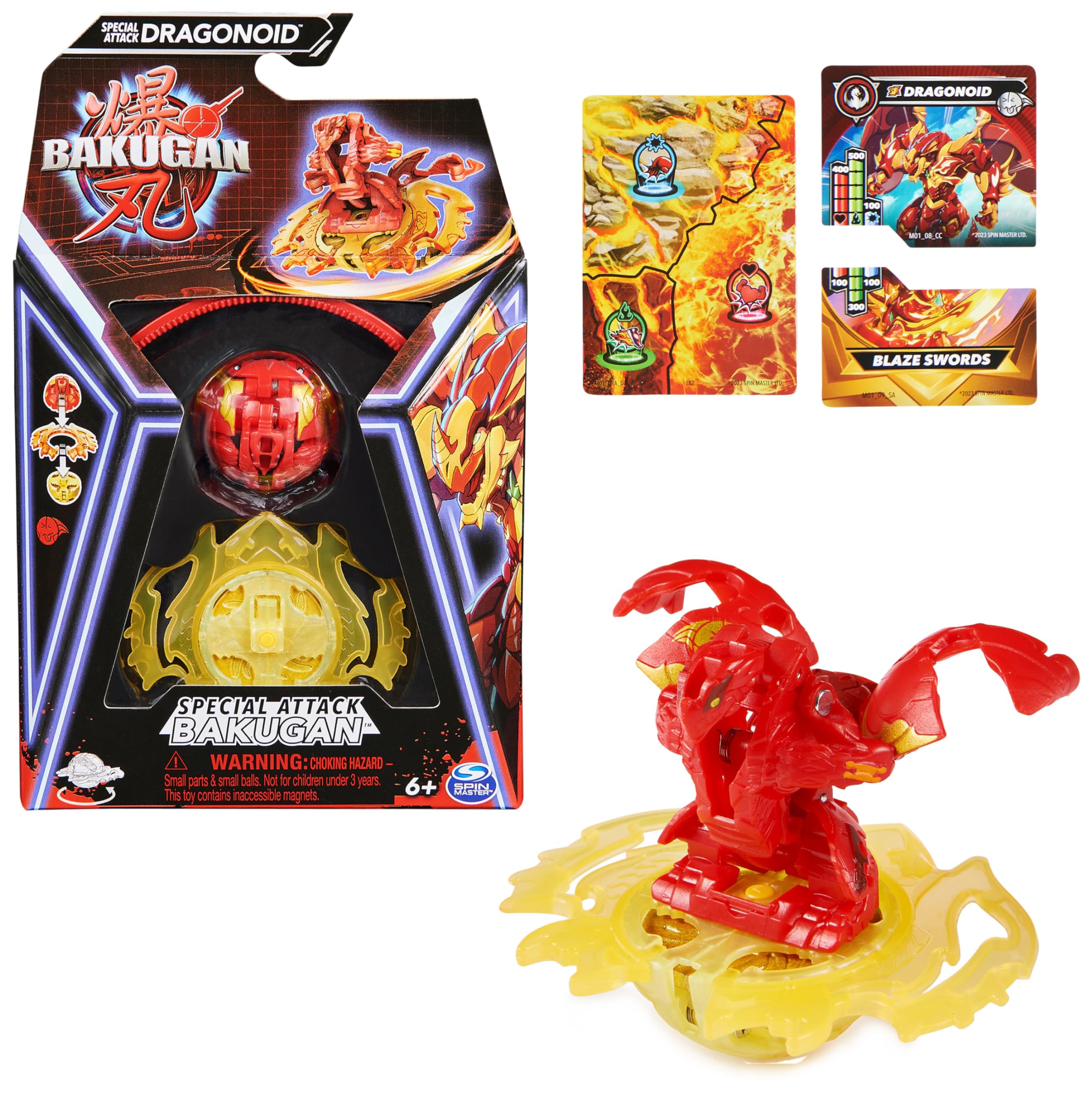 BAKUGAN 6066715 Revolution' 2023 Special Attack Pack of 1, Individually Assembled Action Figure with Character Card to Collect, Different Variations, for Children from 6 Years