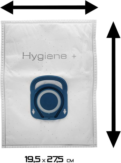 Replacement Bag For Vacuum Cleaner Sil.Ex Rowenta, Tefal Hygiene + 19,5 X 27,5 Cm (5 Units)
