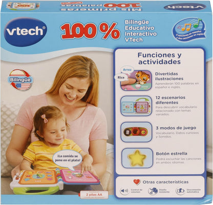 VTech 3480-601547 My First 100 Bilingual Words