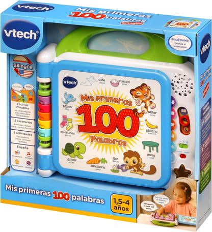 VTech 3480-601547 My First 100 Bilingual Words