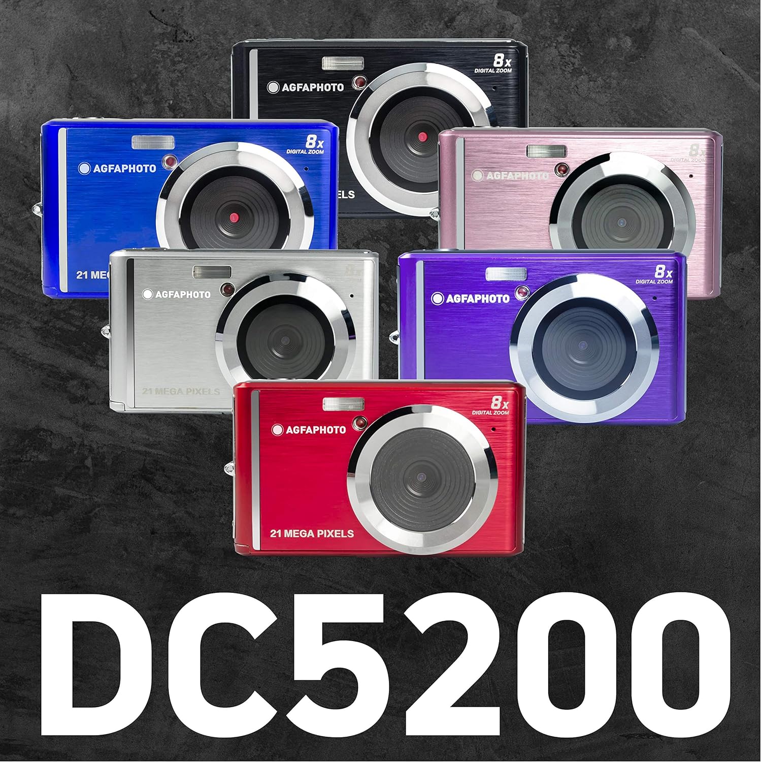 AGFA Photo DC5200 Compact Camera blue
