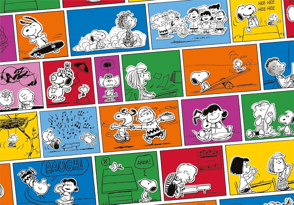 Clementoni 39803 Peanuts 1000 Pieces, Jigsaw Adults, Comic Puzzle-Made in Italy