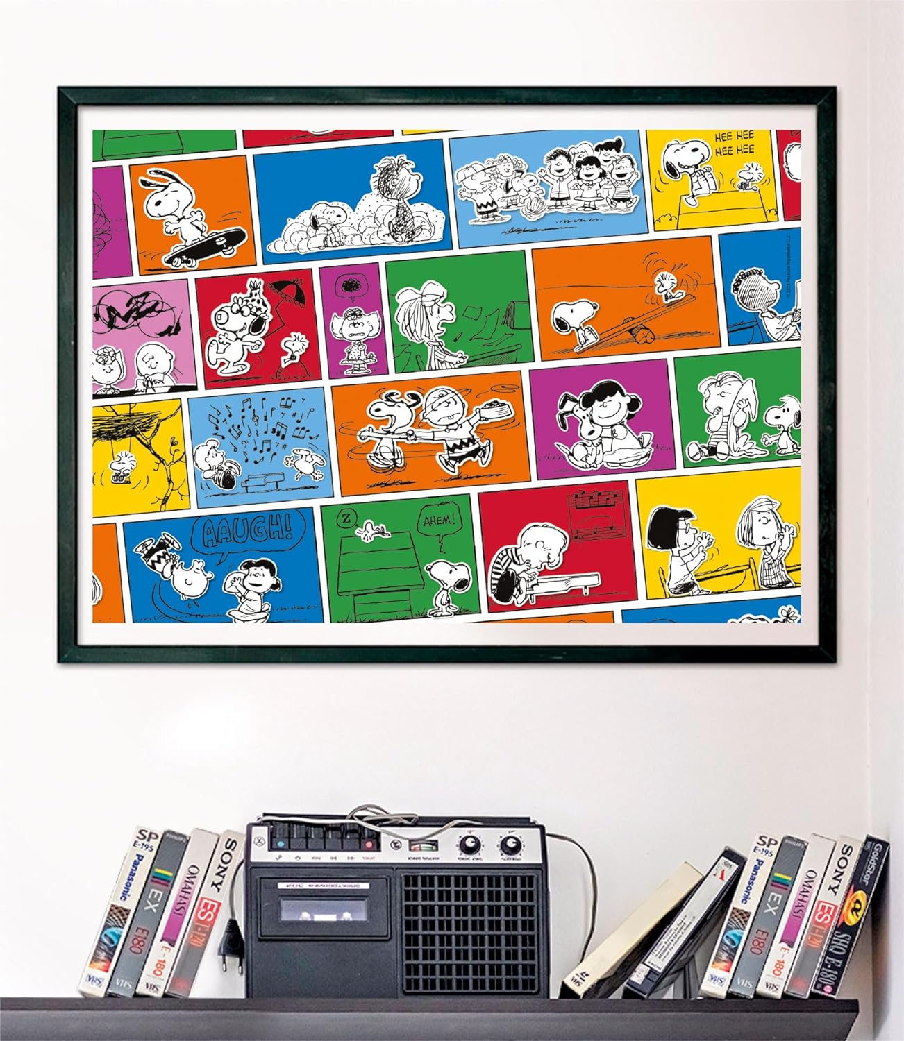 Clementoni 39803 Peanuts 1000 Pieces, Jigsaw Adults, Comic Puzzle-Made in Italy
