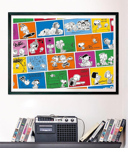 Clementoni 39803 Peanuts 1000 Pieces, Jigsaw Adults, Comic Puzzle-Made in Italy