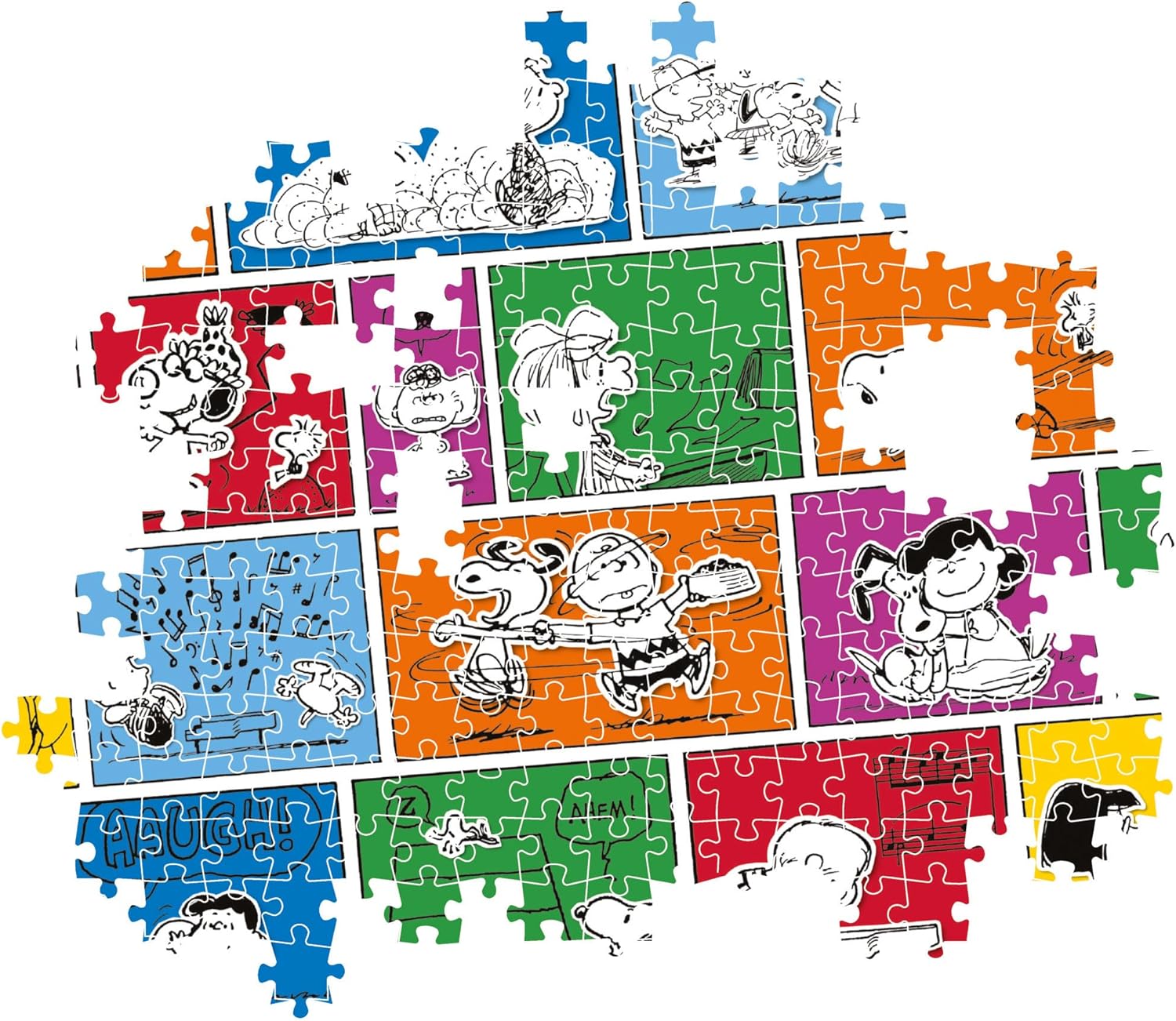 Clementoni 39803 Peanuts 1000 Pieces, Jigsaw Adults, Comic Puzzle-Made in Italy