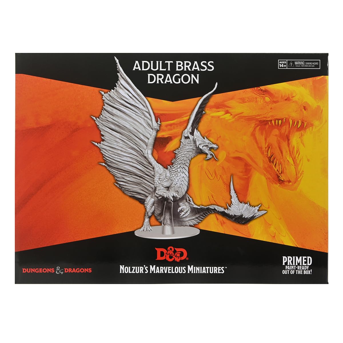 WizKids D&D Nolzur's Marvelous Miniatures: Adult Brass Dragon
