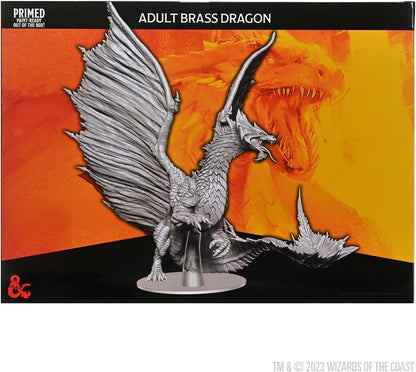 WizKids D&D Nolzur's Marvelous Miniatures: Adult Brass Dragon