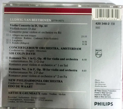 Violinkonz.Op.61/Violinrom.1+2