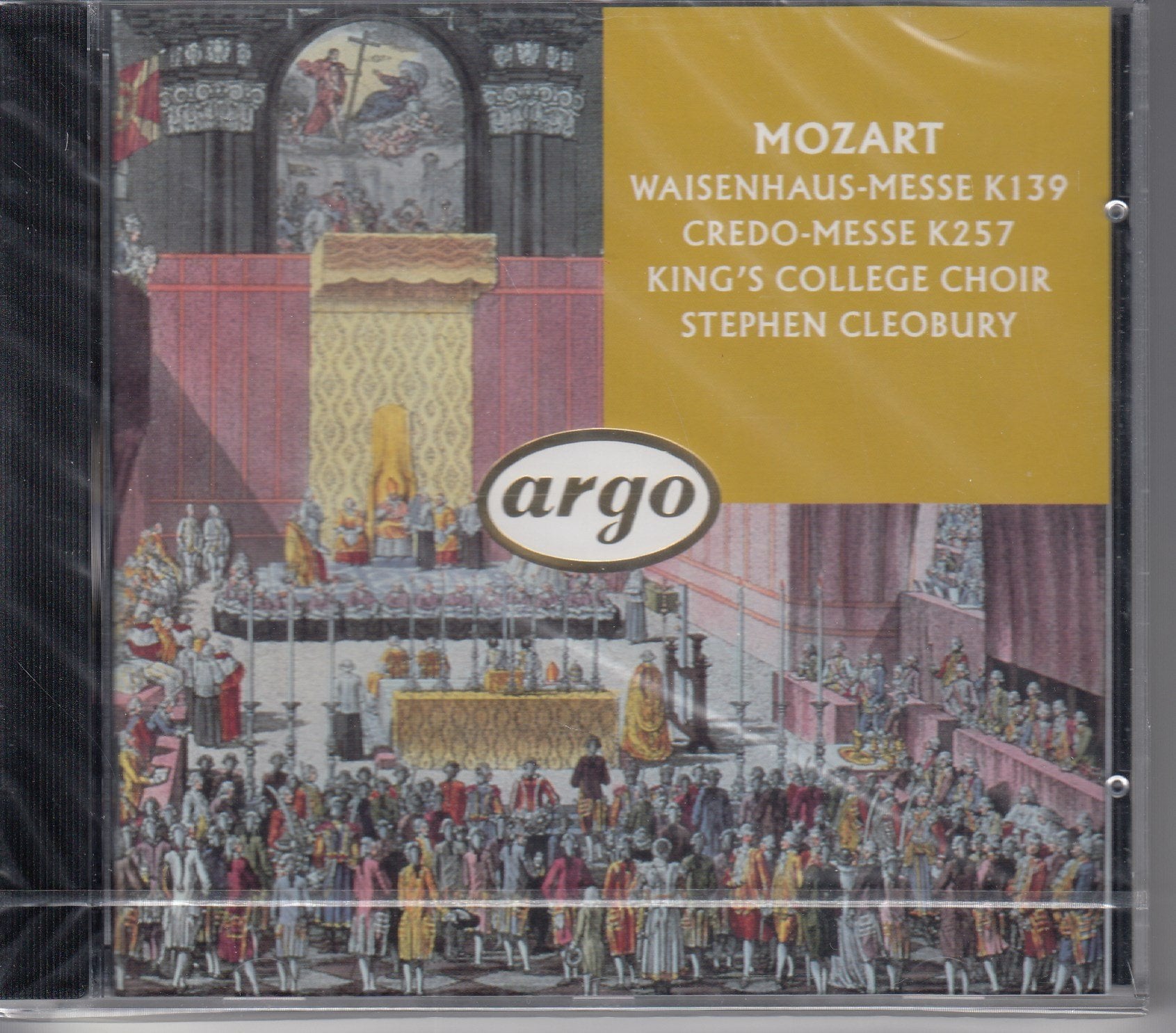 Mass In C Minor K139/47A ``(Waisenhaus Messe``) / Mass In C Major K257 (``Credo