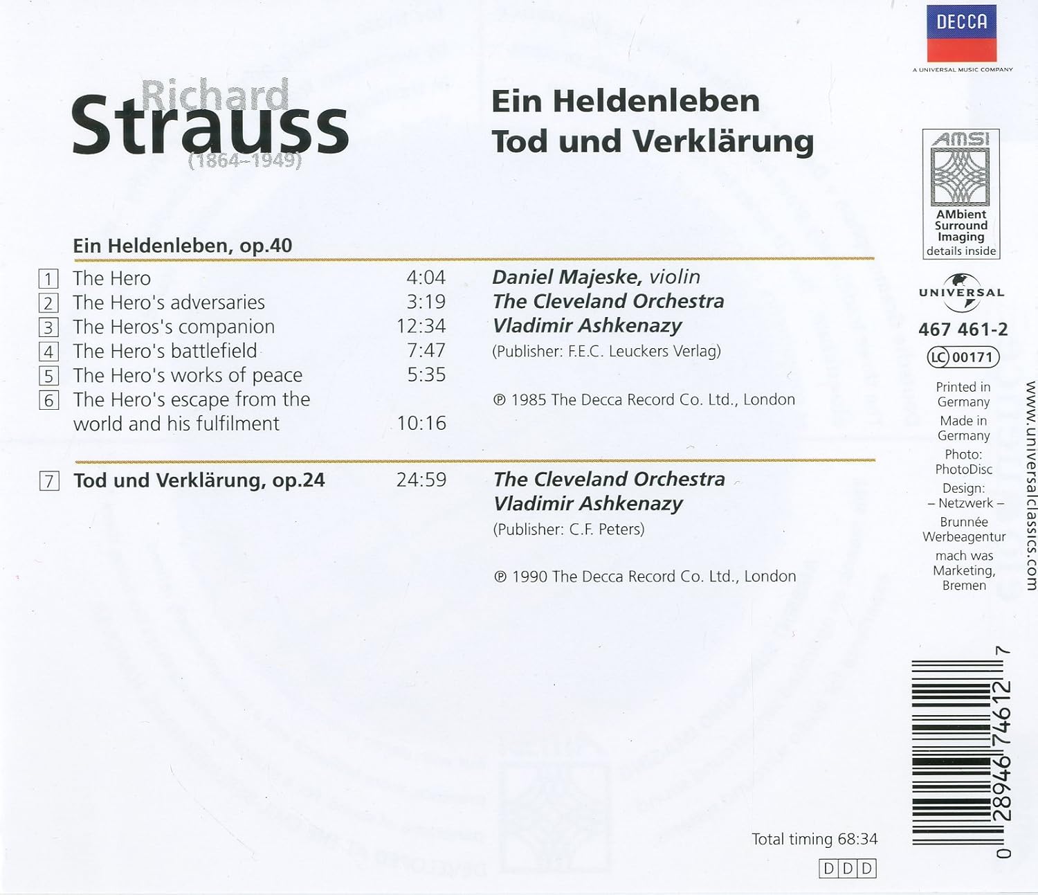 Strauss:Ein Heldenleben