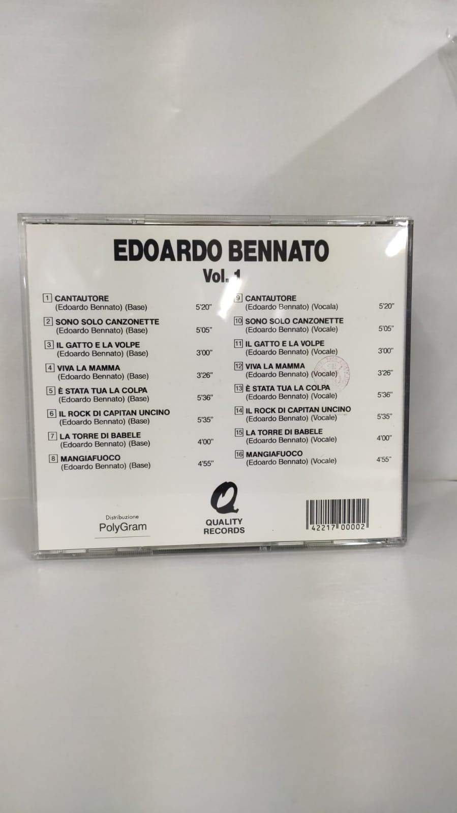 Le Basi Musicali Di Edoardo Bennato - Vol. 1