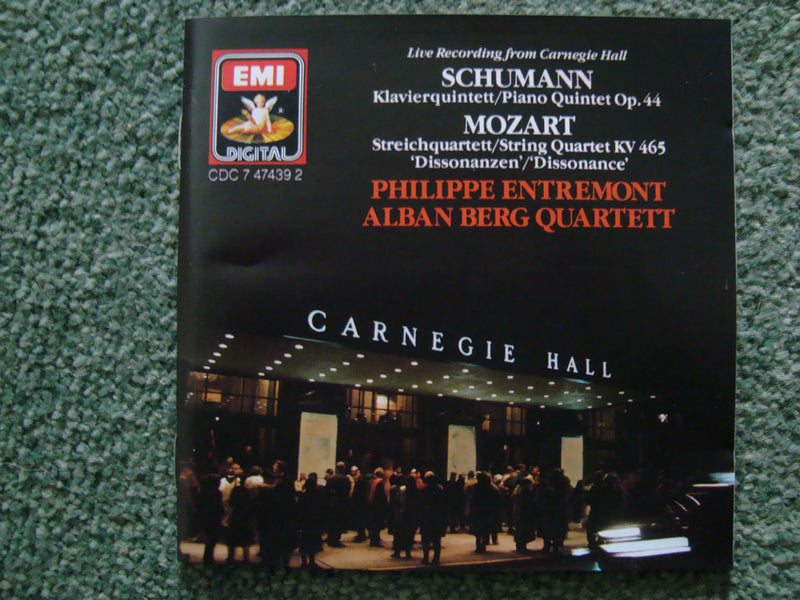 Schumann/Mozart Klavierquitett op.44/Streichquartett KV.465