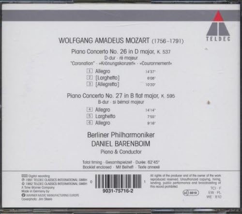 Klavierkonzerte 26+27