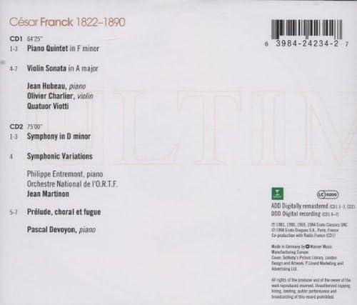 Franck: Quintet in F Minor, VI
