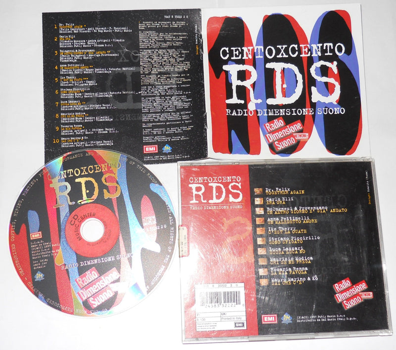 CENTO X CENTO RDS RADIO DIMENSIONE SUONO (1997 EMI) - CD..