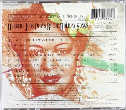 Herbert Joos Plays Billie Holiday Songs