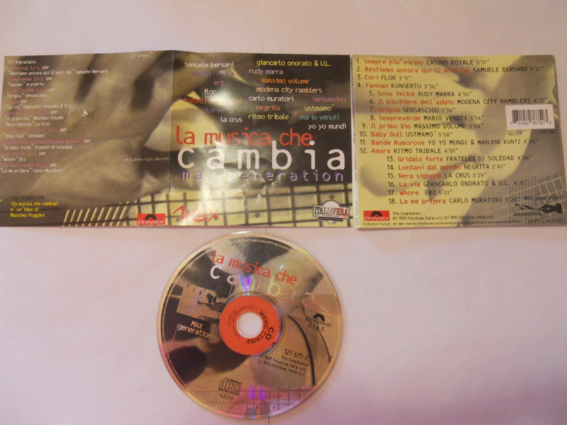 La musica che cambia - Max generation (1995