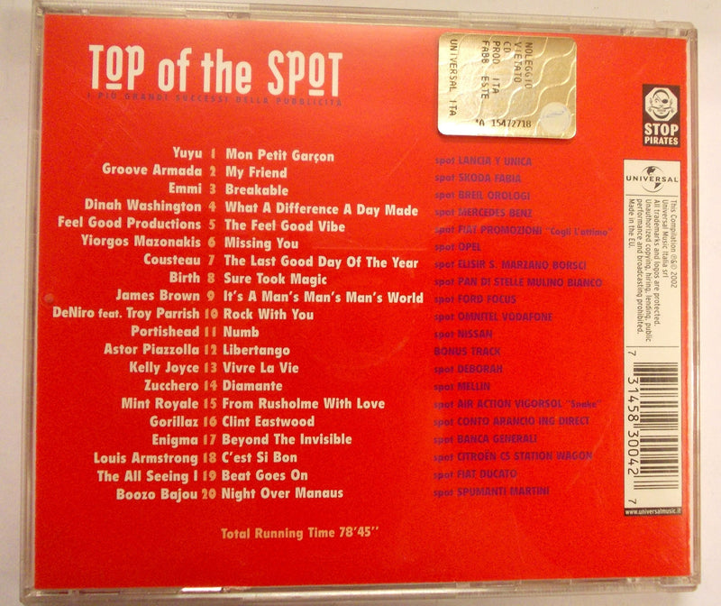 TOP OF THE SPOT 2002 -