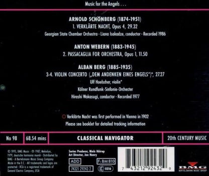 Schönberg/Webern/Berg