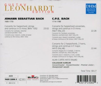 Concerto Bwv 1052/C.P.E.Bach