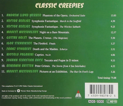 Classic Creepies - 75 Minutes Of Spine - Chilling Classics